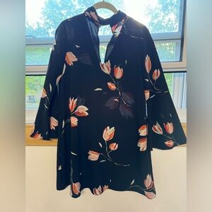 Zara bell sleeved dress